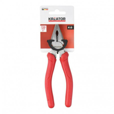 Kombineeritud tangid 170mm KREATOR KRTH60201, lõualuu sügavus 32mm, töölaius 25mm