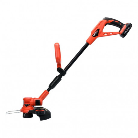 Yato akumuridža trimmer YT-82830, 18 V, 2 Ah, 30 cm, 1,6 mm, teleskoop, Li-Ion, 60 min