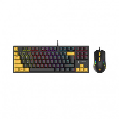 The Tracer Gamezone Hornet 87 is a budget-friendly gaming combo that includes a com