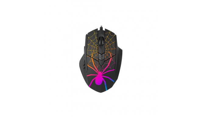 GAMEZONE juhtmevaba hiir Black Widow USB, must