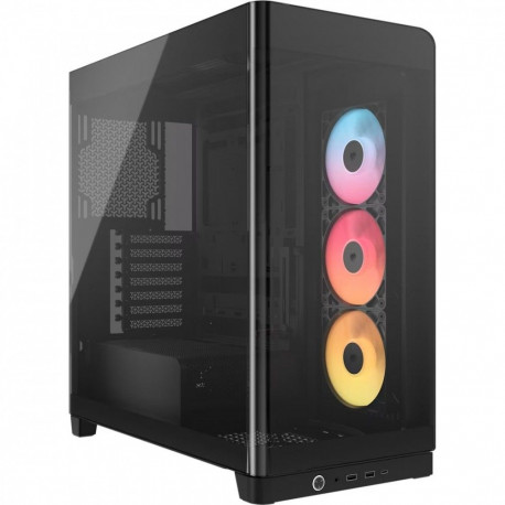 Case FRAME 4500X RS-R ARGB Black Mid Tower ATX