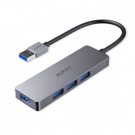 CB-H3 USB-A alumiiniumist eriti õhuke 4-ühes jaotur 4xUSB 3.0 5Gbps
