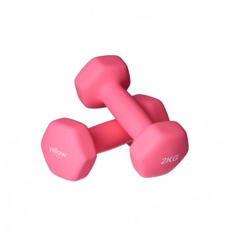 Hantlid Dumbbell Set Yellow Sport 2x2 kg kollane
