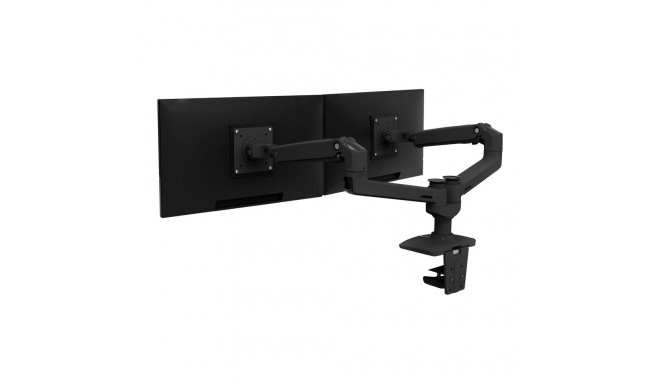 ERGOTRON LX kahepoolne monitorihoidik poleeritud alumiinium