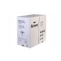 Kabel sieciowy SEVEN UTP cat.5 Solid 4x2 305m