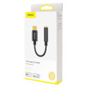 Adapter USB C pistik - 3,5 mm stereo pesa BASEUS