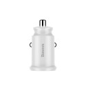 Baseus car charger Grain 2x USB 3,1A white