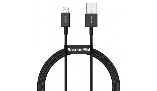 Baseus cable Superior USB - Lightning 1,0 m 2,4A black