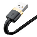 Baseus cable Cafule USB - Lightning 2,0 m 1,5A gold-black