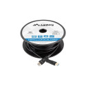 HDMI M/M V2.1 CABLE 50M OPTICAL BLACK AOC LANBERG