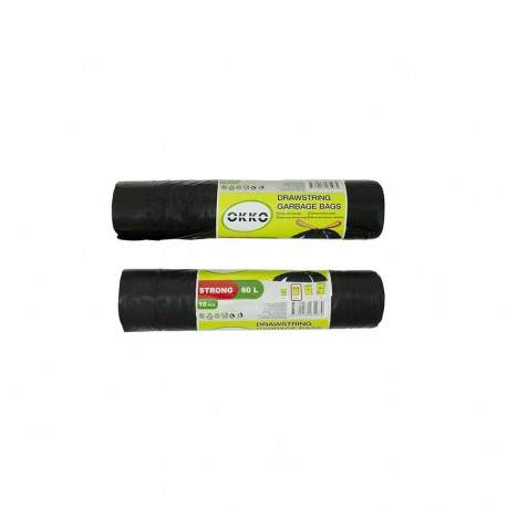 OKKO tugevad prügikotid DS 60L 10 tk