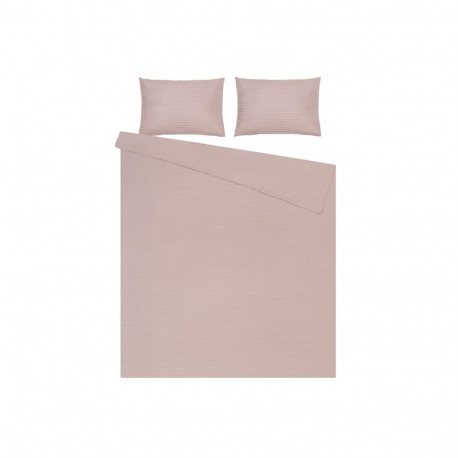 BEDDING COVER SET Taupe SATEEN 160x200CM