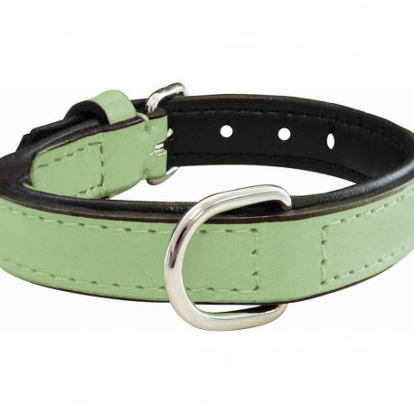 Dog collar Gloria Padded Green (35 x 1,5 cm)