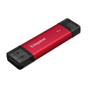 Kingston Dual Portable Solid-State Drive, USB Type-A and Type-C | 1000 GB | Solid-state drive interf