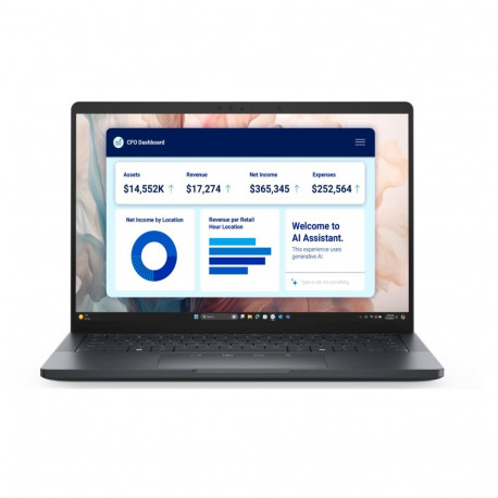 Dell sülearvuti Pro Premium 13 PA13250 13.3" FHD+ peegeldumisvastane ekraan Intel Core Ultra 7 266V 