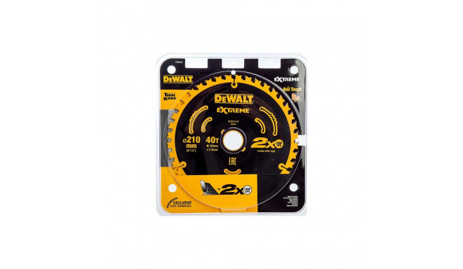 DEWALT ketassaag 210x30mmx40z