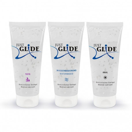 Just Glide lubrikantide komplekt 3x200ml