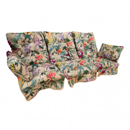 Swing cushions AMAZONIA 108x56x10cm, beige floral