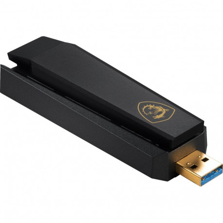MSI AXE5400 network card WLAN 2402 Mbit/s