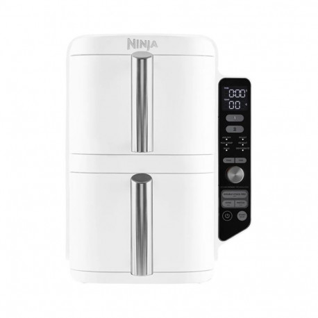 SharkNinja SL400EUWH fryer Double 9.5 L Stand-alone 2470 W Hot air fryer White