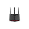 ASUS RT-BE86U wireless router 10 Gigabit Ethernet Dual-band (2.4 GHz / 5 GHz) Black