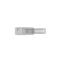 Wall-Mount rack cabinet 19 inches 4U 600x450, perforated door (Flat Pack) grey