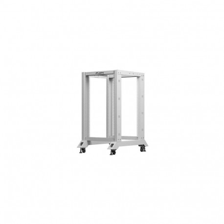 Open rack stand 19 inches 18U 600x800 grey