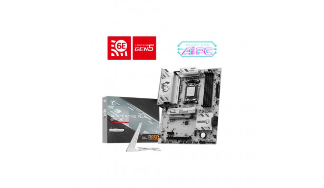 Mainboard|MSI|AMD B850|SAM5|ATX|Memory DDR5|Memory slots 4|B850GAMINGPLUSWIFI6E