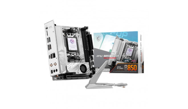 Mainboard|MSI|AMD B850|SAM5|Mini-ITX|Memory DDR5|Memory slots 2|MPGB850IEDGETIWIFI