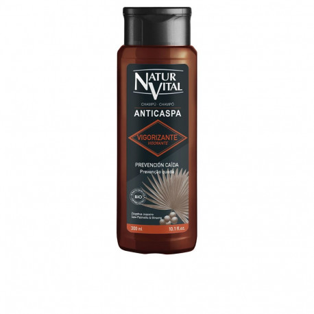NATUR VITAL CHAMPÚ ANTICASPA ANTICAIDA MEN vigorizante 300 ml
