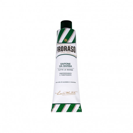 PRORASO Green Shaving Soap In A Tube Shaving Foam (150ml)
