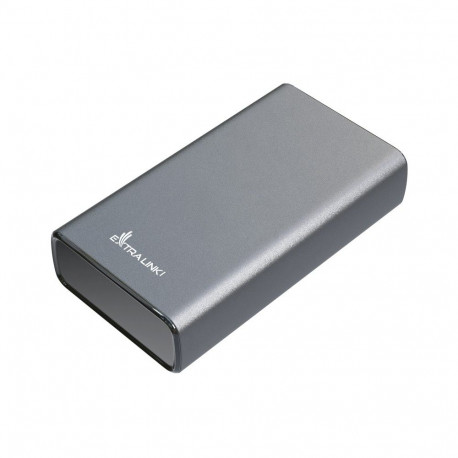 Extralink akupank EPB-126 20000mAh 45W PD USB-C, hõbedane