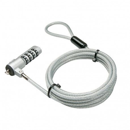 Security Cable - LINDY Multipurpose Security Cable 4-Digit Lock 1.8 m