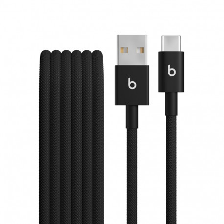Beats USB-A to USB-C Woven Cable (1.5 m) - Bolt Black