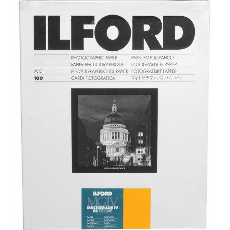 Ilford papīrs 10.5x14.8cm MGIV 25M satīna 100 lapas (1771846)