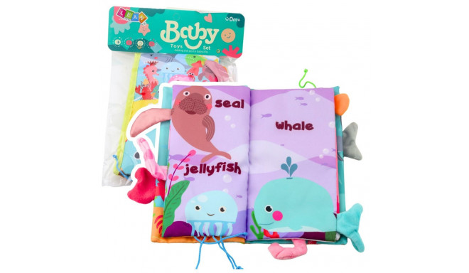 pehme sensoorne raamat mereloomad krabisev piiksuga