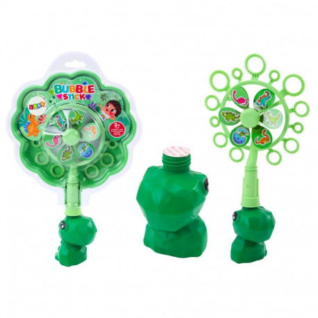 Bańki Mydlane Wiatraczek Dinozaur Tacka Zielony