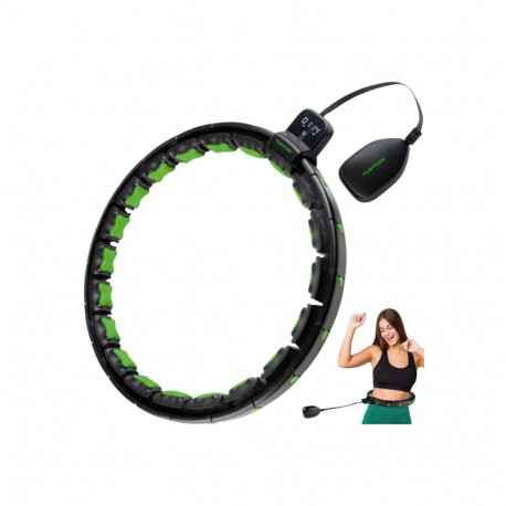 Reguleeritav hularõngas raskusega TUNTURI Smart Adjustable Hula Hoop incl. Display