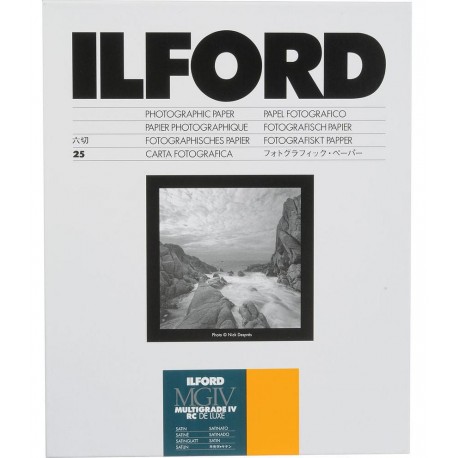 Ilford бумага 17,8x24см MGIV 25M сатин, 25 листов (1772018)