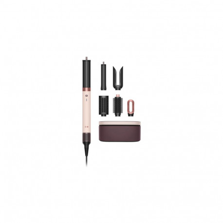 Dyson HS09 Airwrap Co-anda2x Straight+Wavy Hair Multi-Styler, Ceramic Pink/Rose Gold