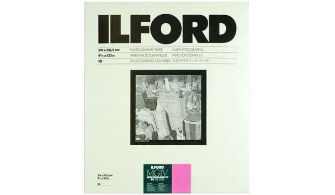 Ilford бумага 24x30,5см MGIV 1M глянец, 10 листов (1770504)