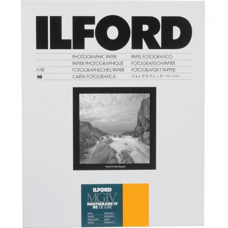 Ilford paper 24x30.5cm MGIV 25M satin 10 sheets (1772137)