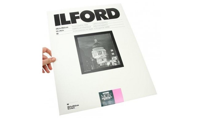 Ilford paper 30.5x40.6cm MGIV 1M glossy 10 sheets  (1770670)