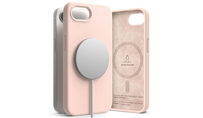 Ringke Ringke Silicone Magsafe Case for iPhone 16e / 17e - Pink