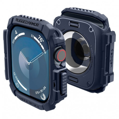 Spigen Spigen Rugged Armor Case for Apple Watch 10 46mm - Navy Blue
