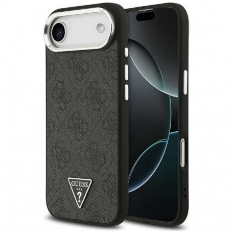 Guess Guess 4G Triangle Logo MagSafe case for iPhone 17 Air - black