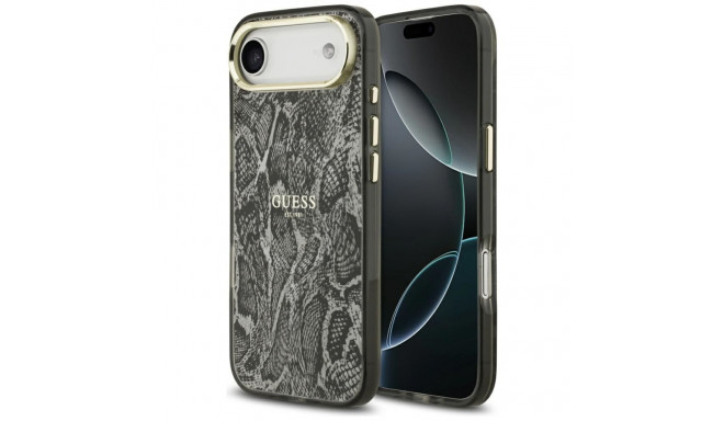 Guess Guess Python Pattern MagSafe Case for iPhone Air - Black