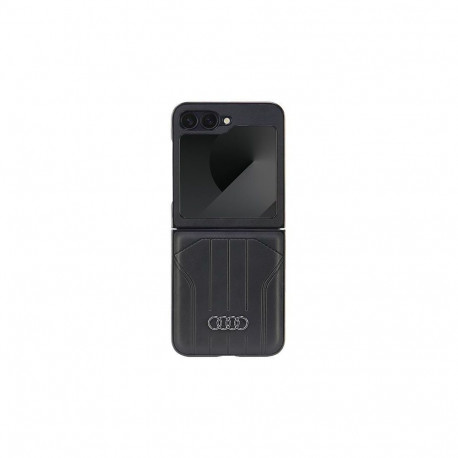 Audi Audi Synthetic Leather MagSafe Case for Samsung Galaxy Z Flip 6 - Black
