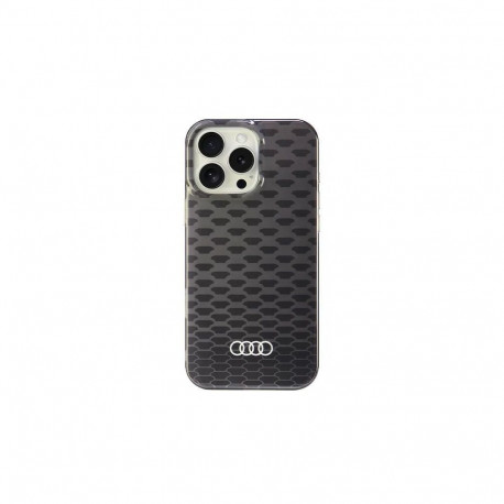 Audi Audi IML Stitching Pattern MagSafe iPhone 16 Pro Max 6.9" black/black hardcase AU-IMLMIP16PM-Q5
