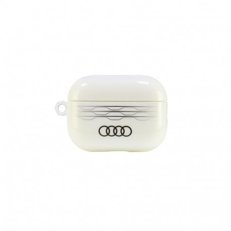 Audi Audi IML Geometric Pattern Case for AirPods Pro 2 - White